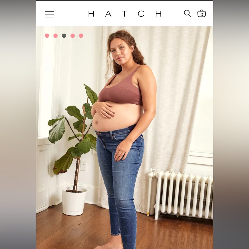 COPY - Hatch Collection Indigo ‘Slim Maternity Jeans’ barely used! Size 26